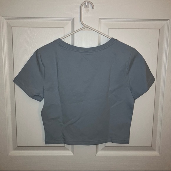 NWT Adidas Cropped Baby Tee - Picture 5 of 7